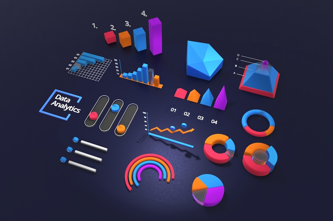 Data analytics dashboard with performance metrics